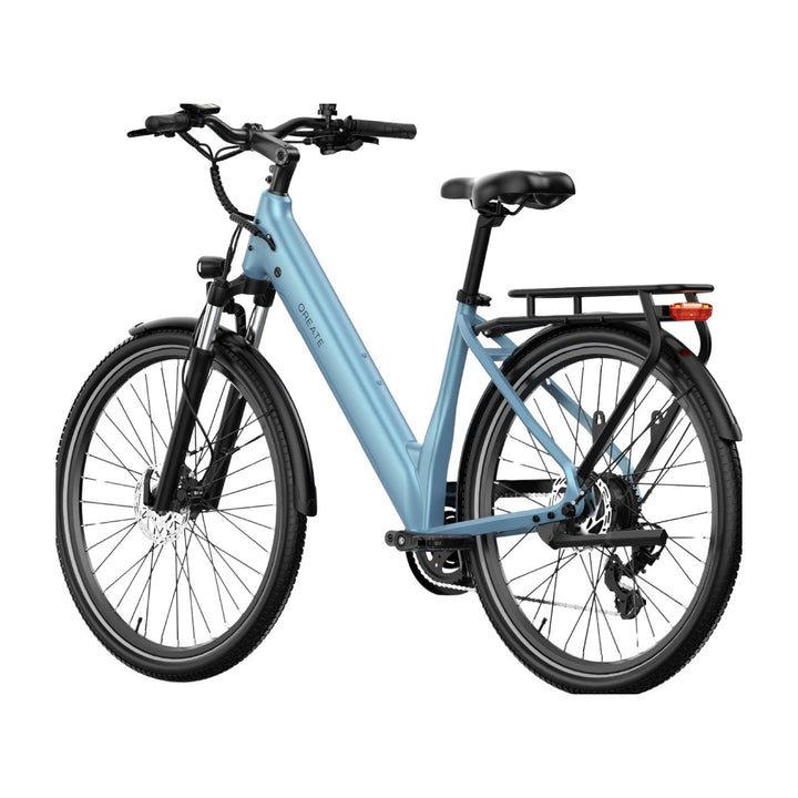A-Spadz Qreate City Air e-bike Surf Blauw foto 4