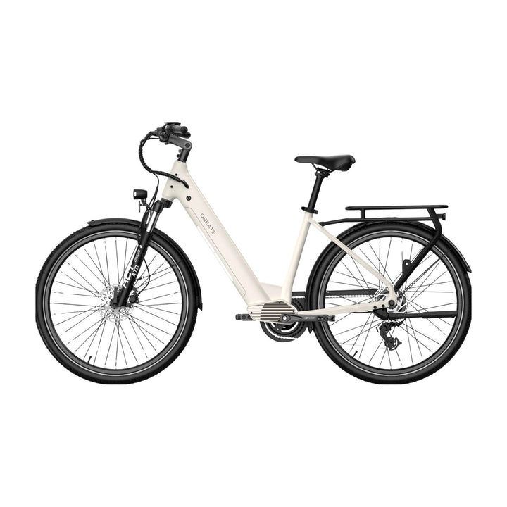 A-Spadz Qreate City Pro e-bike Crème wit foto 4