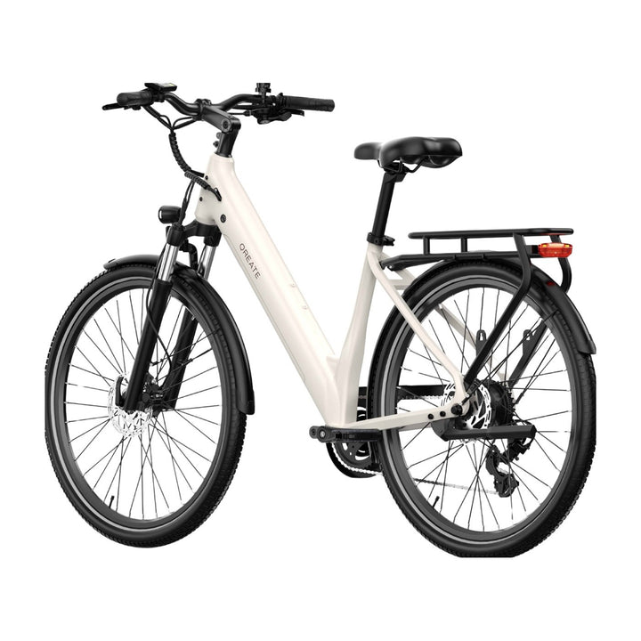 A-Spadz Qreate City Air e-bike Crème wit foto 6