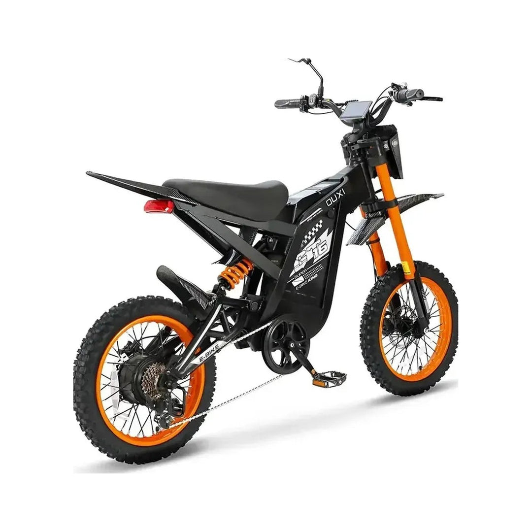 OUXI GT16 skinny bike in oranje, foto 8