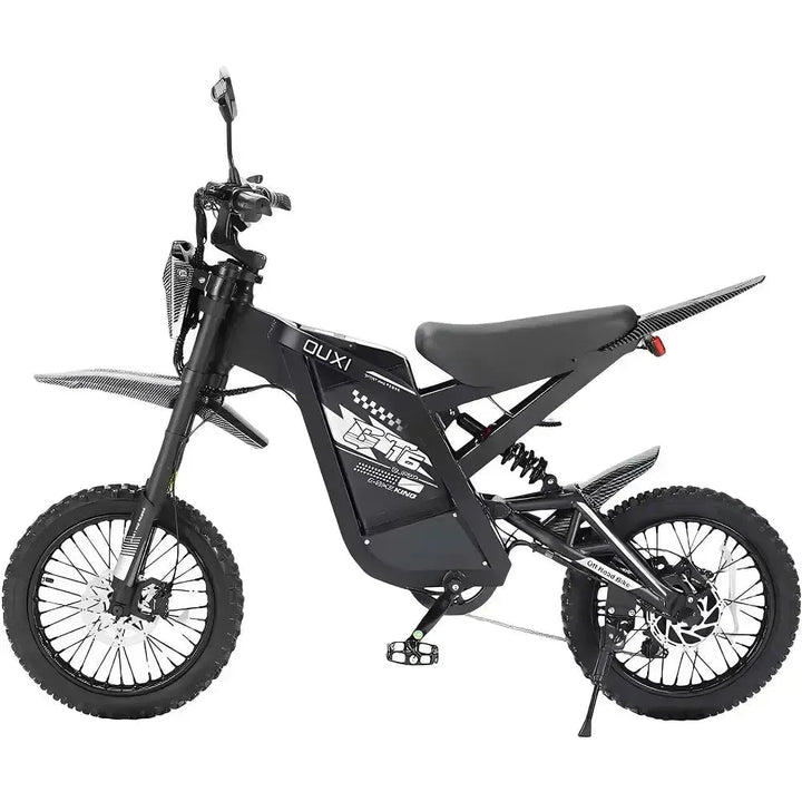 OUXI GT16 skinny bike in grijs, foto 3