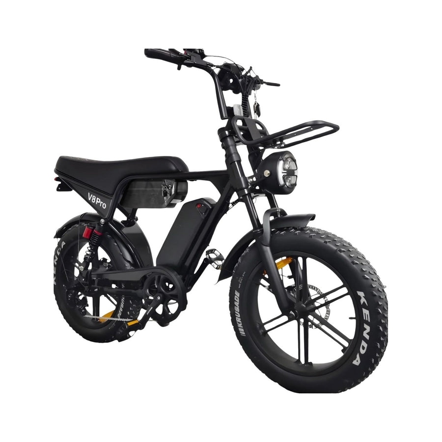 V8 PRO MAX dubbele accu – Zwart