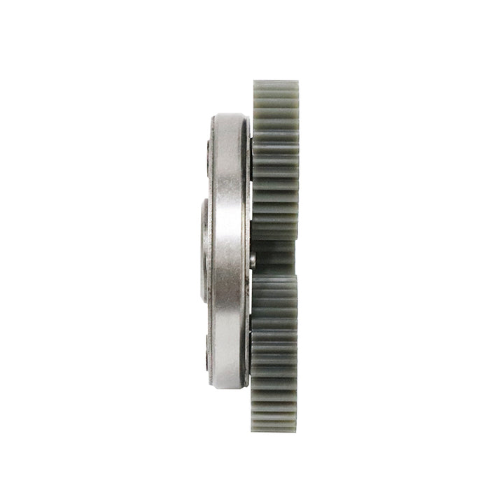 Motor tandwielen op plaat - Klein rechts - 12 mm naaf