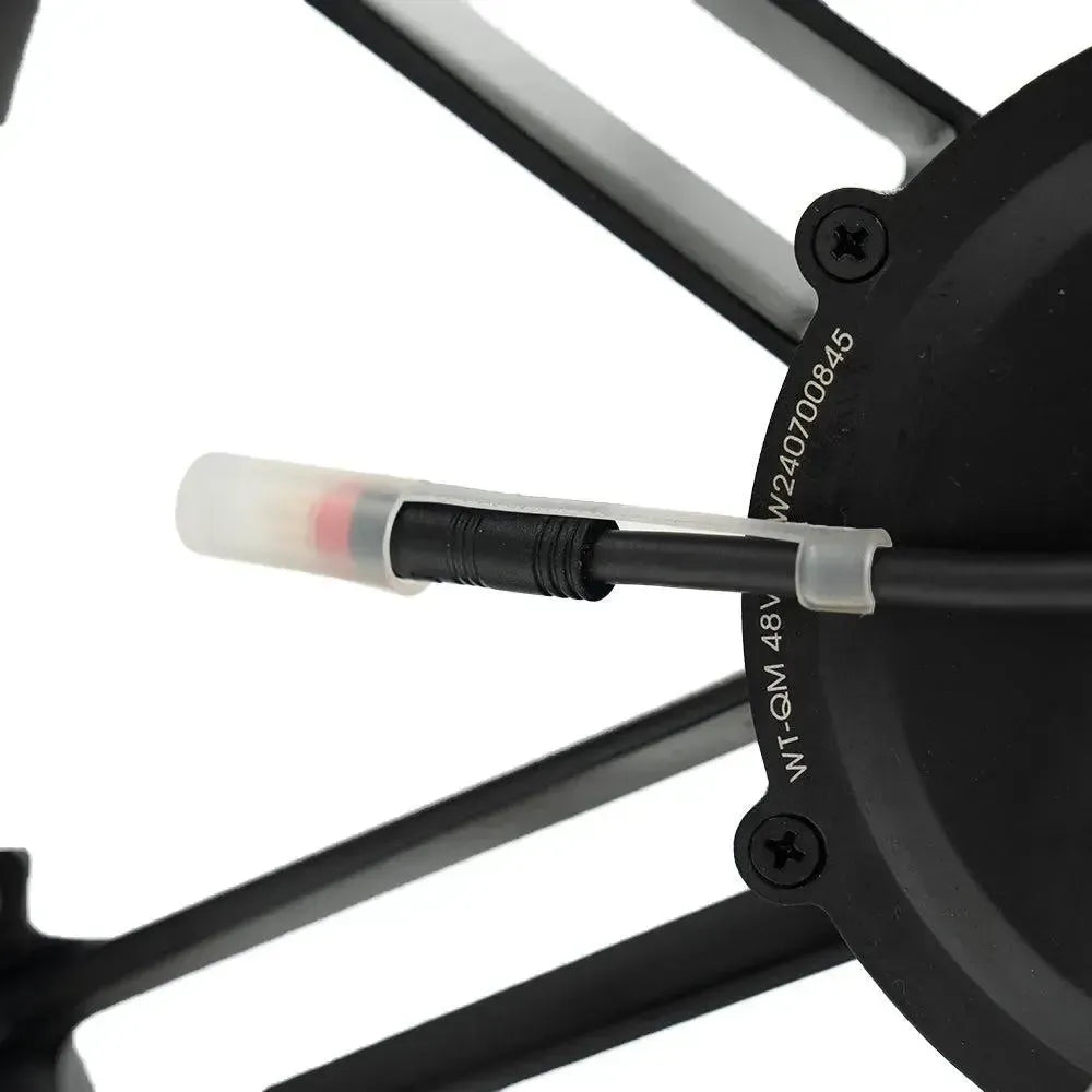 Motor met achtervelg - 24 inch