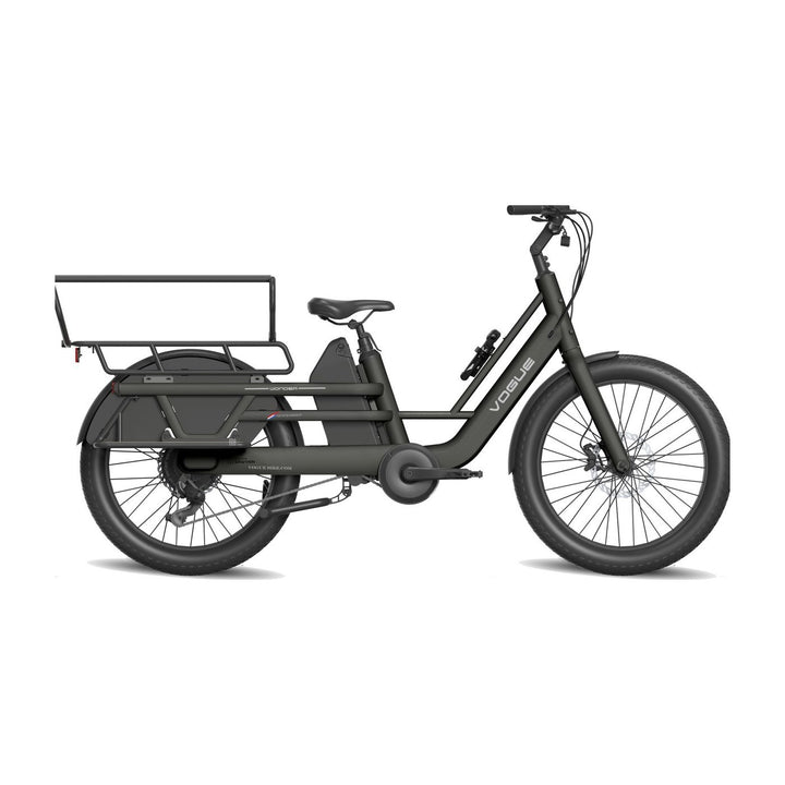 VOGUE Wonder longtail e-bike in mat zwart