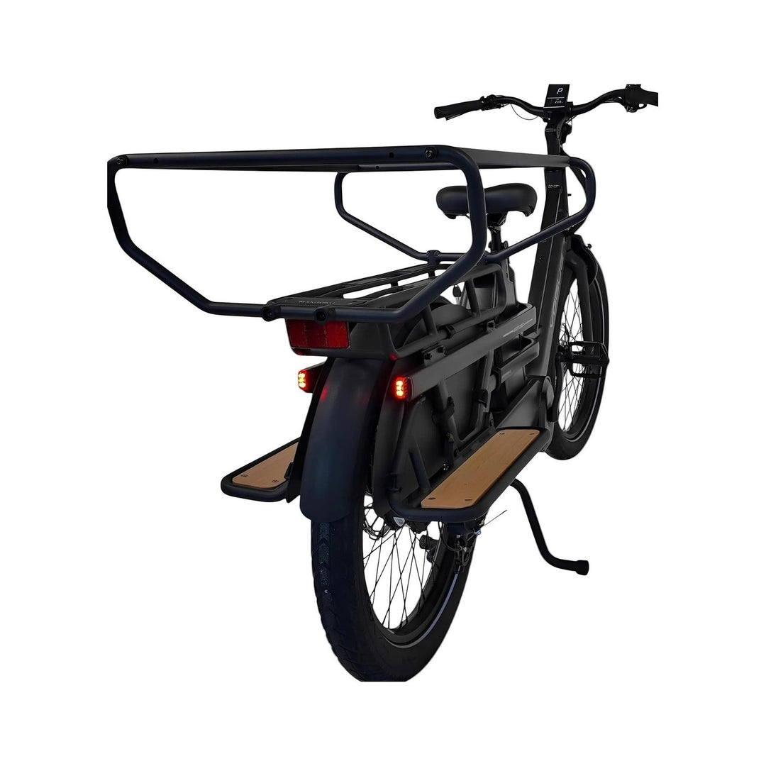 VOGUE Wonder longtail e-bike in mat zwart, foto 8
