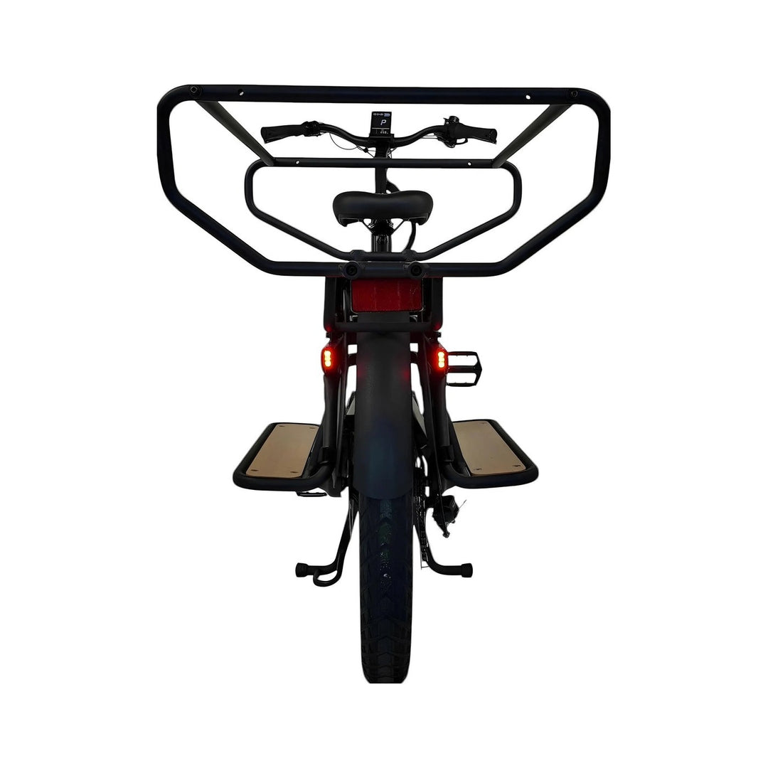 VOGUE Wonder longtail e-bike in mat zwart, foto 9
