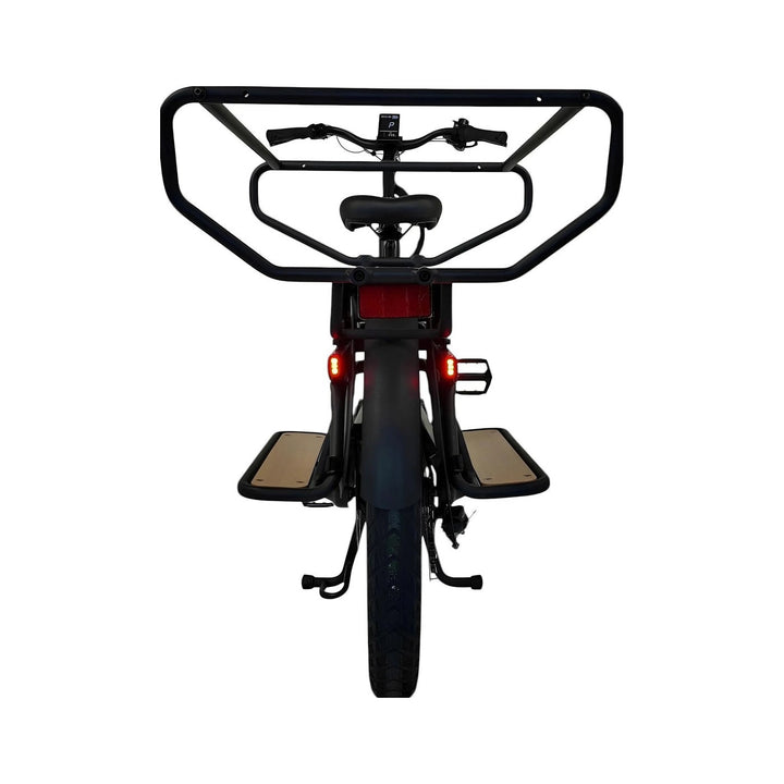VOGUE Wonder longtail e-bike in mat zwart, foto 9