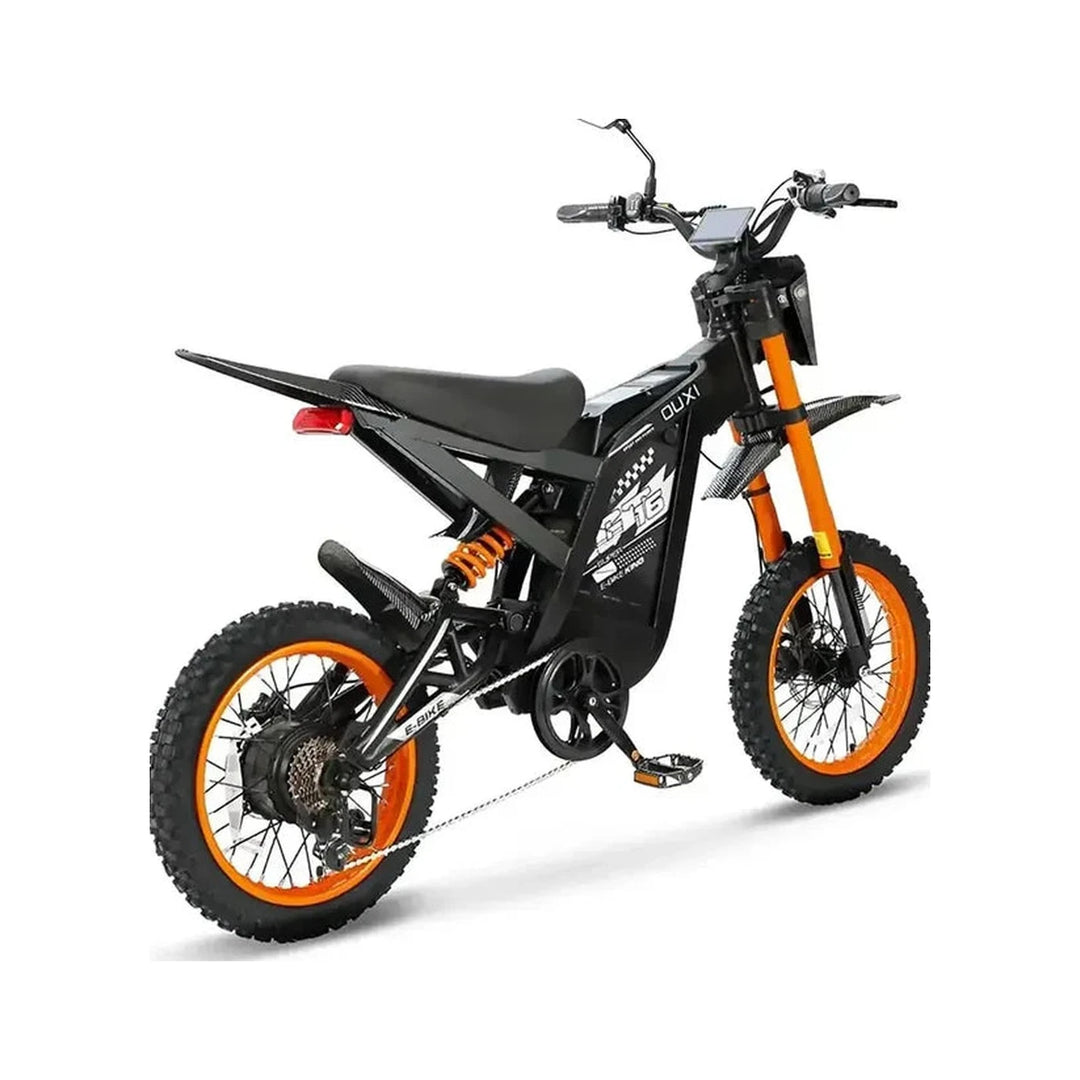 OUXI GT16 skinny bike in oranje, foto 4