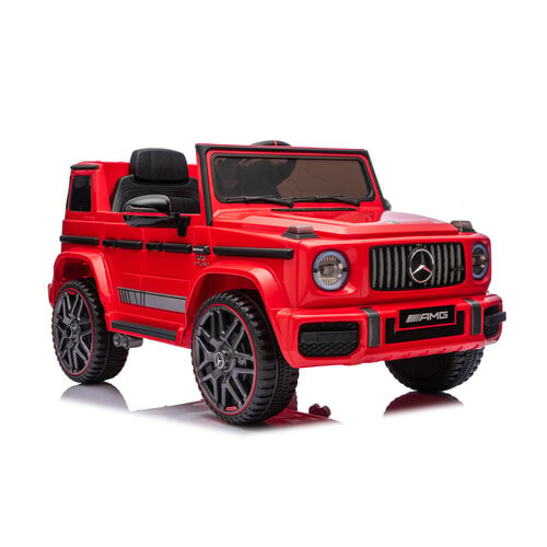 Mercedes G63 AMG Cabrio 12V Kinderauto Rood foto 7