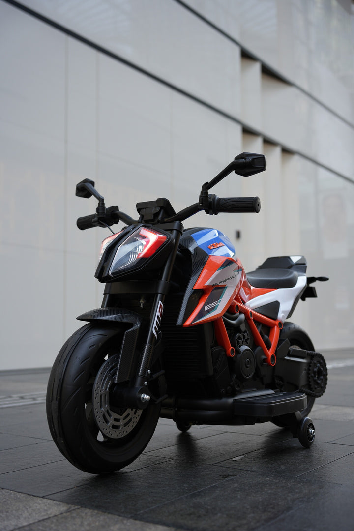 KTM 1290 Superduke kindermotor 12V Oranje foto 10