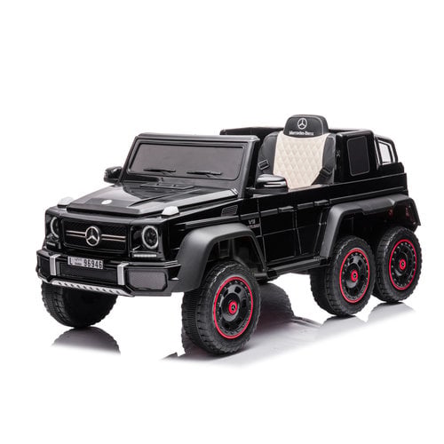 Mercedes G63 6X6 AMG 12V Elektrische Kinderauto Zwart foto 5