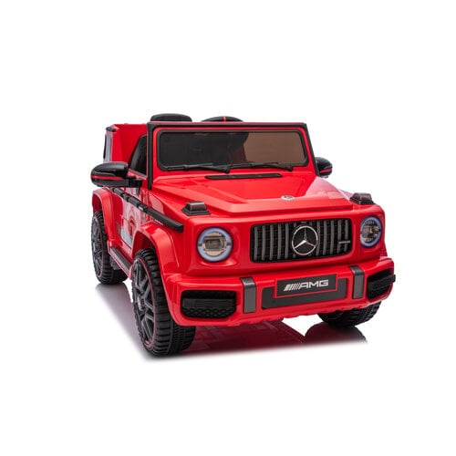 Mercedes G63 AMG Cabrio 12V Kinderauto Rood foto 8