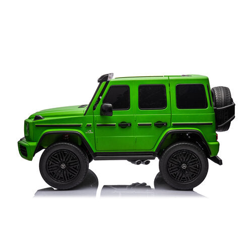 Mercedes G63 XXL 24V 2-persoons kinderauto Mat Groen