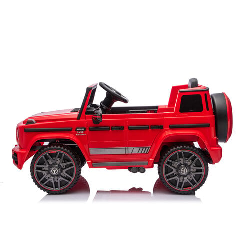 Mercedes G63 AMG Cabrio 12V Kinderauto Rood foto 2