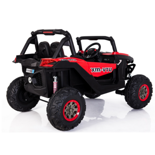 UTV-MX Buggy 12V 2-Persoons Kinderauto Rood foto 4