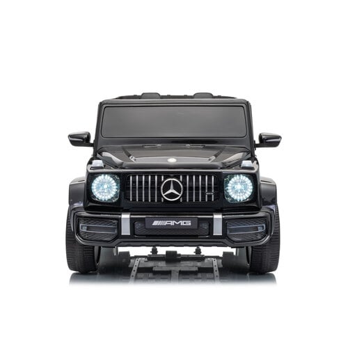 Mercedes G63 12V 2-persoons kinderauto metallic zwart foto 5