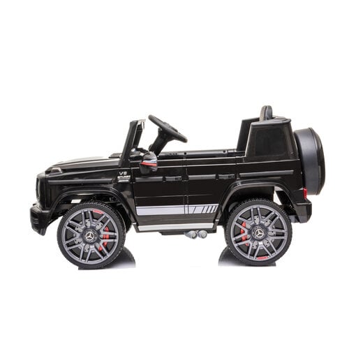 Mercedes G63 AMG Cabrio 12V Kinderauto Zwart foto 13
