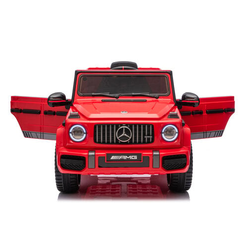 Mercedes G63 AMG Cabrio 12V Kinderauto Rood foto 4