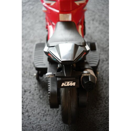 KTM 1290 Superduke kindermotor 12V rood