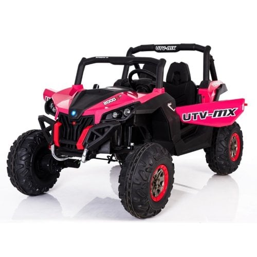 Beach Buggy 2-Persoons Kinderauto roze
