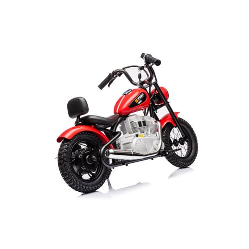 Chopper kindermotor 36 volt rood