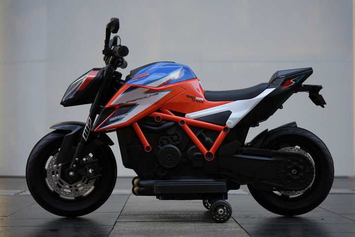 KTM 1290 Superduke kindermotor 12V Oranje foto 9