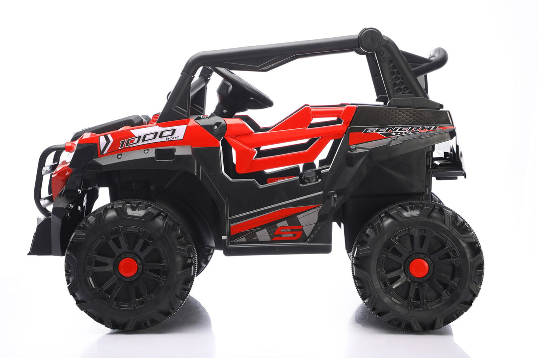 Buggy 12V kinderauto zwart