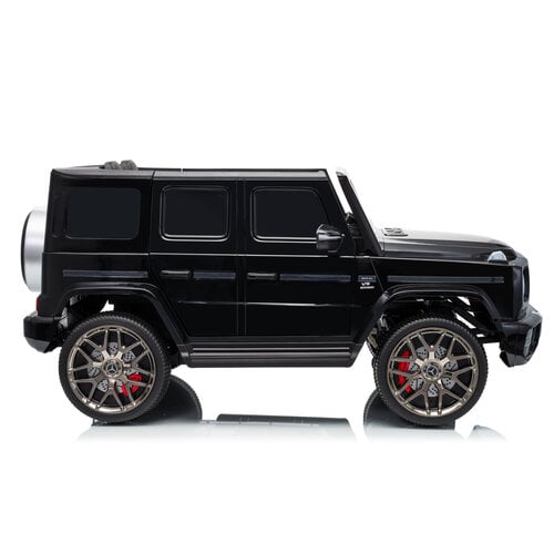 Mercedes G63 12V 2-persoons kinderauto metallic zwart foto 2