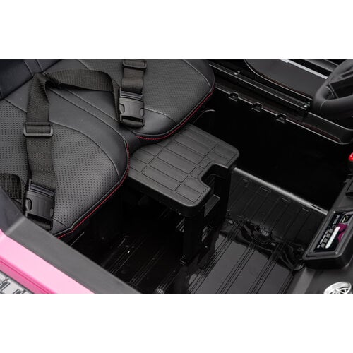 Buggy Clash 24V Hogesnelheid 2-persoons kinderauto roze foto 6