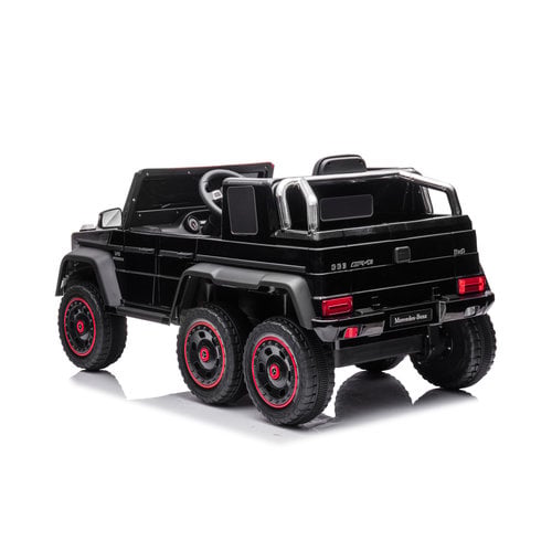 Mercedes G63 6X6 AMG 12V Elektrische Kinderauto Zwart foto 4