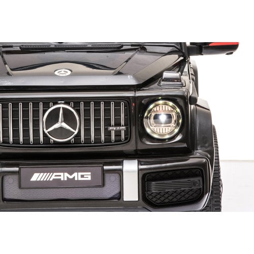 Mercedes G63 AMG Cabrio 12V Kinderauto Zwart foto 14