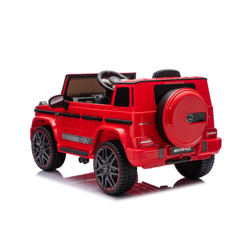Mercedes G63 AMG Cabrio 12V Kinderauto Rood foto 3