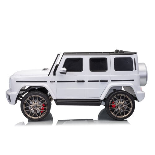 Mercedes G63 12V 2-persoons kinderauto Wit foto 2