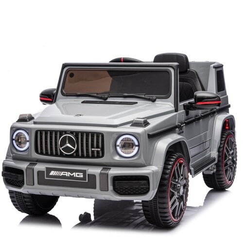 Mercedes G63 AMG Cabrio 12V Kinderauto grijs