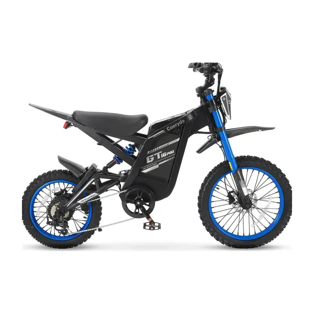 OUXI GT16 Pro fatbike in blauw