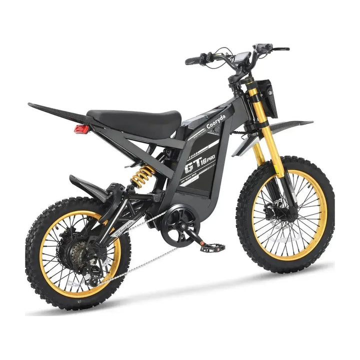 OUXI GT16 Pro fatbike in goud, foto 3