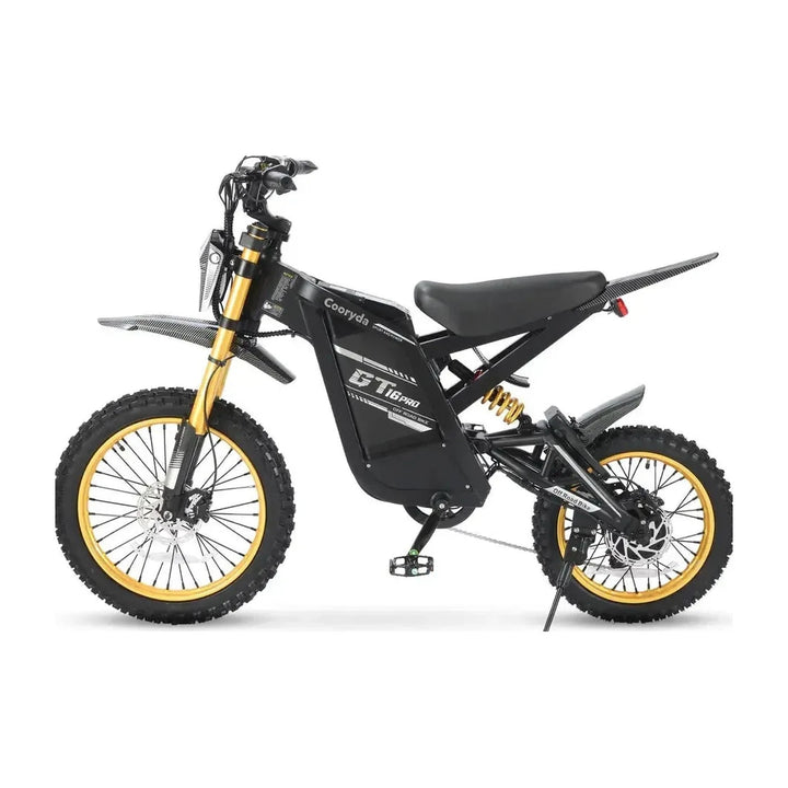 OUXI GT16 Pro fatbike in goud, foto 4