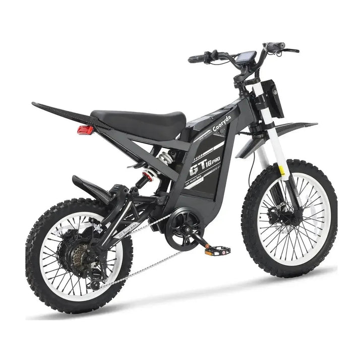 OUXI GT16 Pro fatbike in wit, foto 3