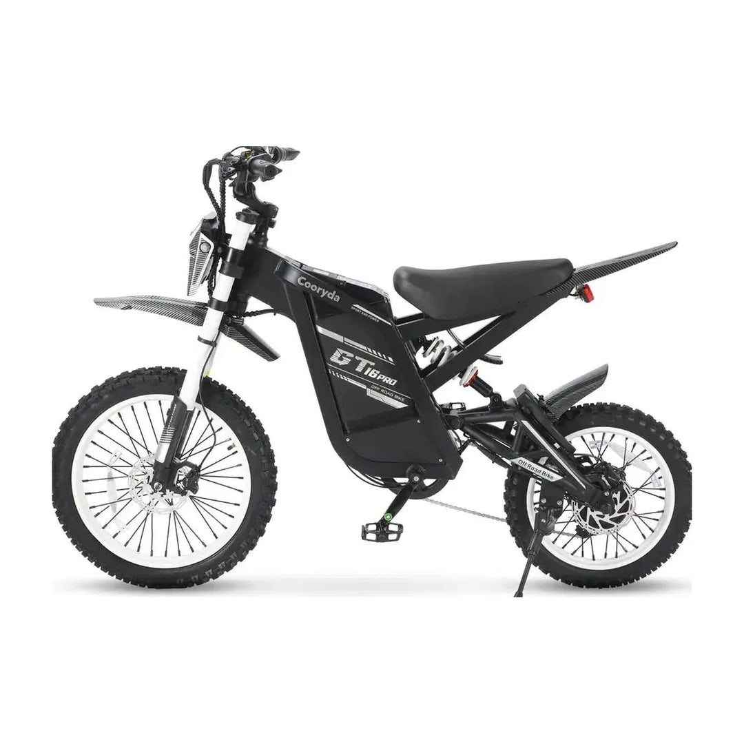 OUXI GT16 Pro fatbike in wit, foto 4