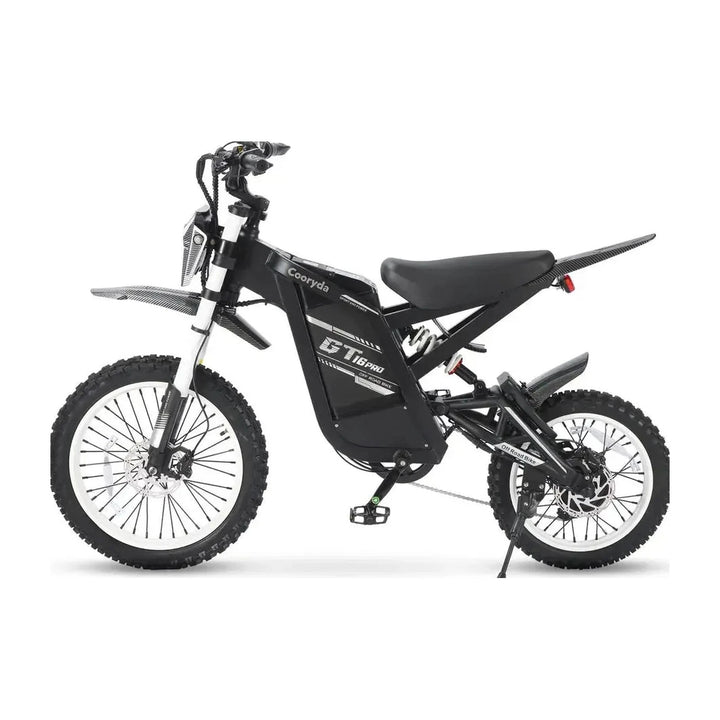 OUXI GT16 Pro fatbike in wit, foto 4