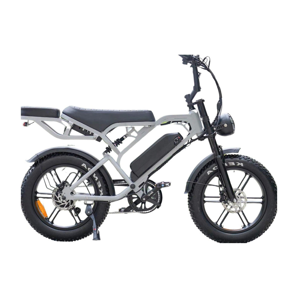 QMWHEEL V20 PRO fatbike in nardo grey