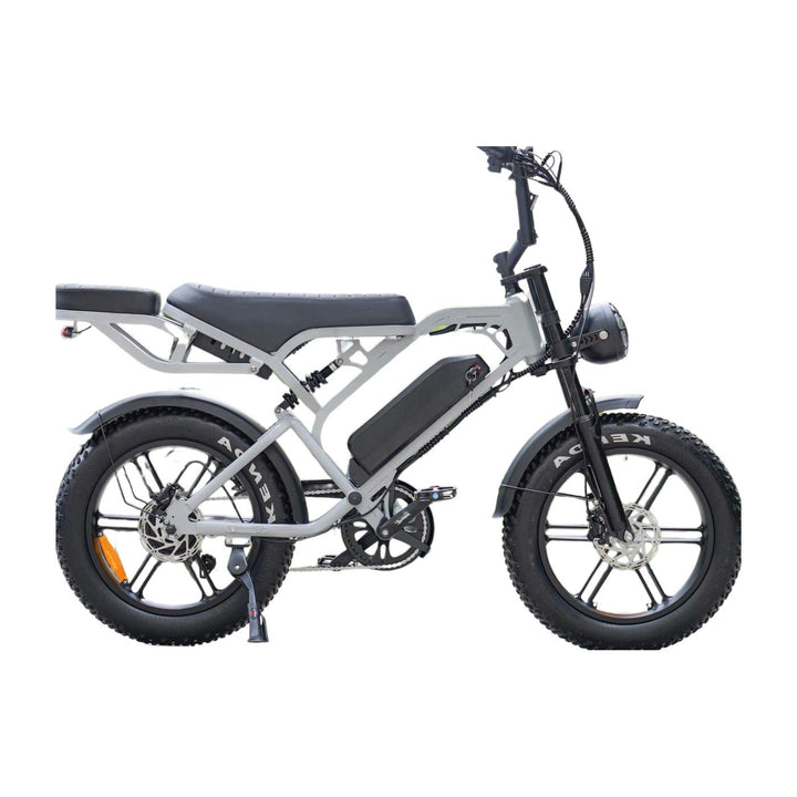 QMWHEEL V20 PRO fatbike in nardo grey