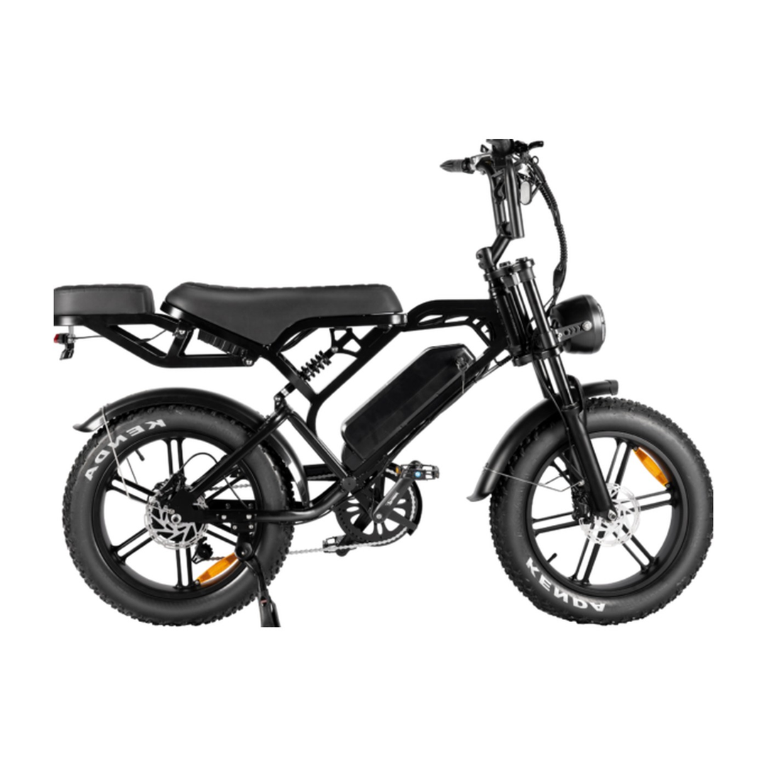 QMWHEEL V20 PRO fatbike in zwart